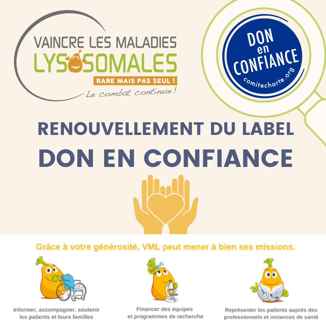 renouvellement du label don en confiance pour VML