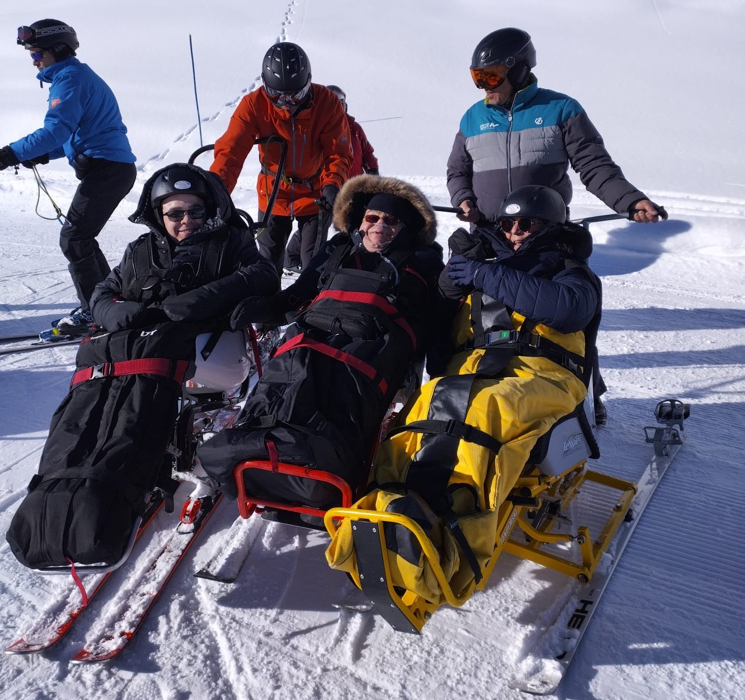 avec handiski club st andré de corcy