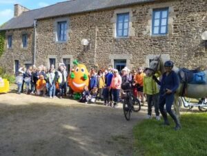 Photos de groupe des randonneurs